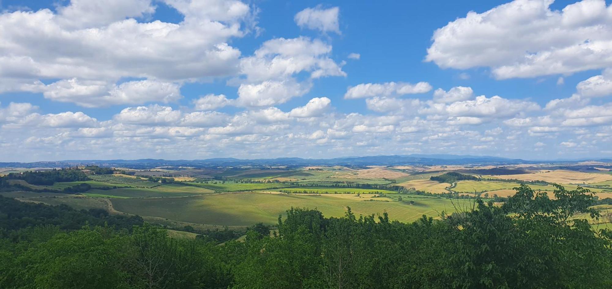 Pociano 1863 - Country House With Stunning View Of Siena Lupompesi Екстериор снимка