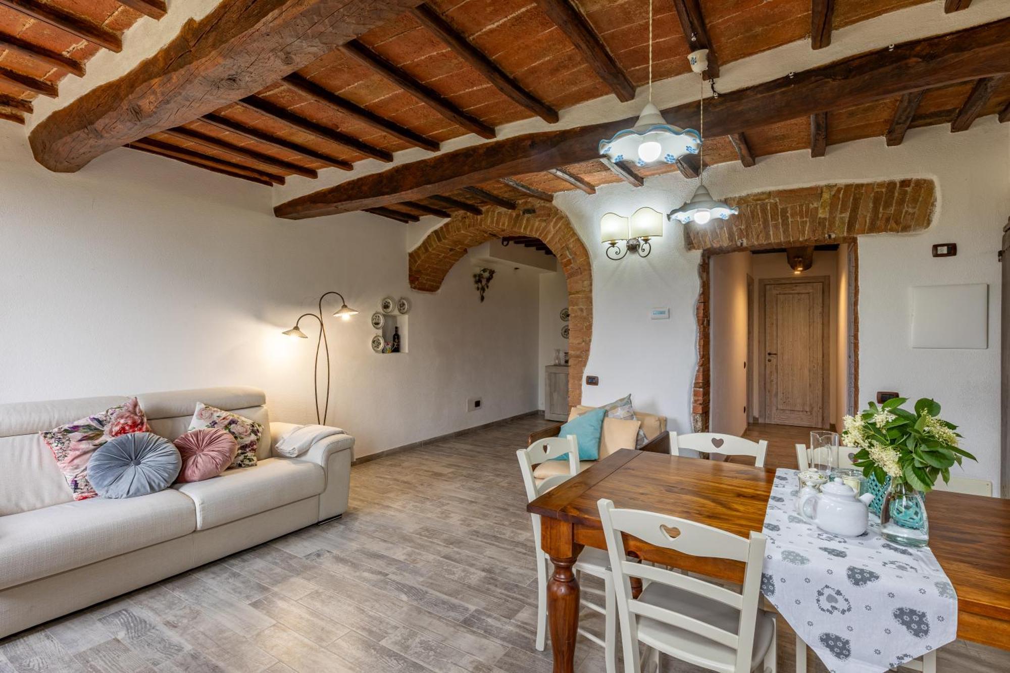 Pociano 1863 - Country House With Stunning View Of Siena Lupompesi Екстериор снимка