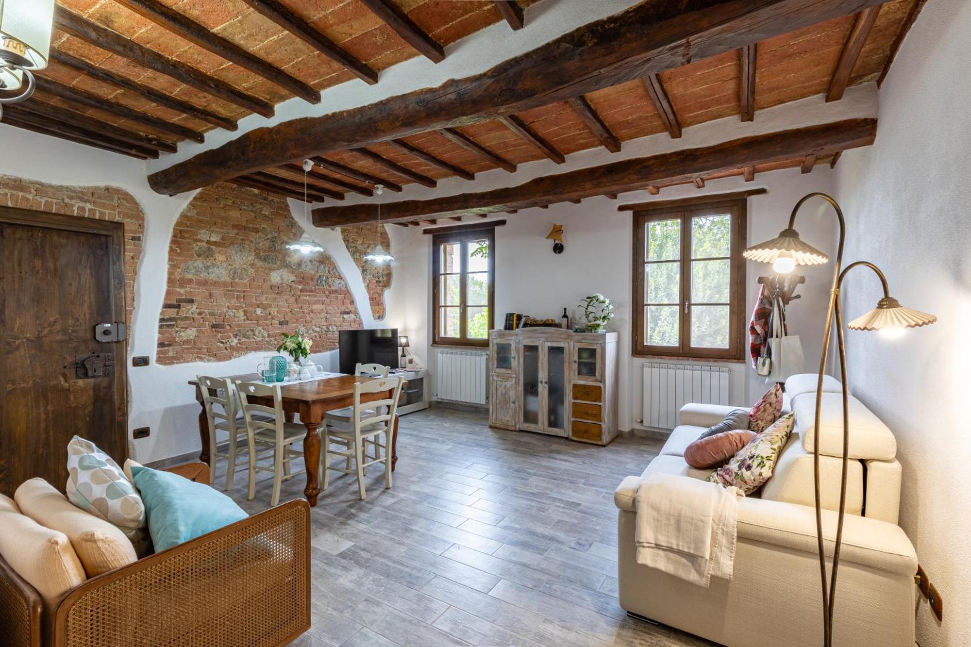 Pociano 1863 - Country House With Stunning View Of Siena Lupompesi Екстериор снимка